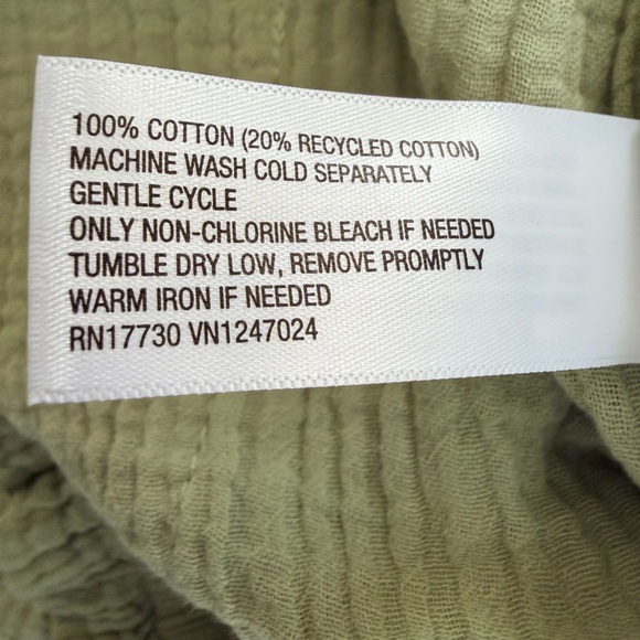 Universal Thread Olive Green High Rise Wide Leg Pull On Pants NWT L - Picture 10 of 11